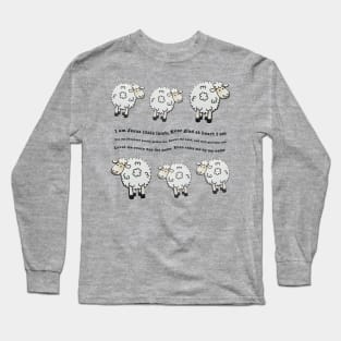 I am Jesus little lamb Long Sleeve T-Shirt